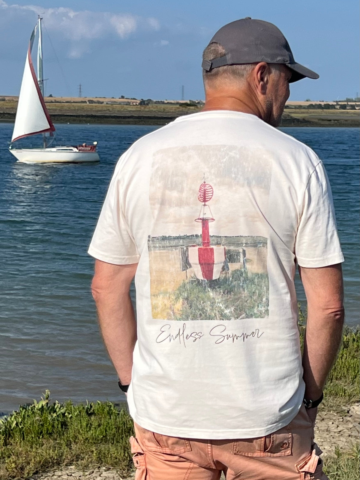 Vintage Buoy - Organic Cotton T-shirt