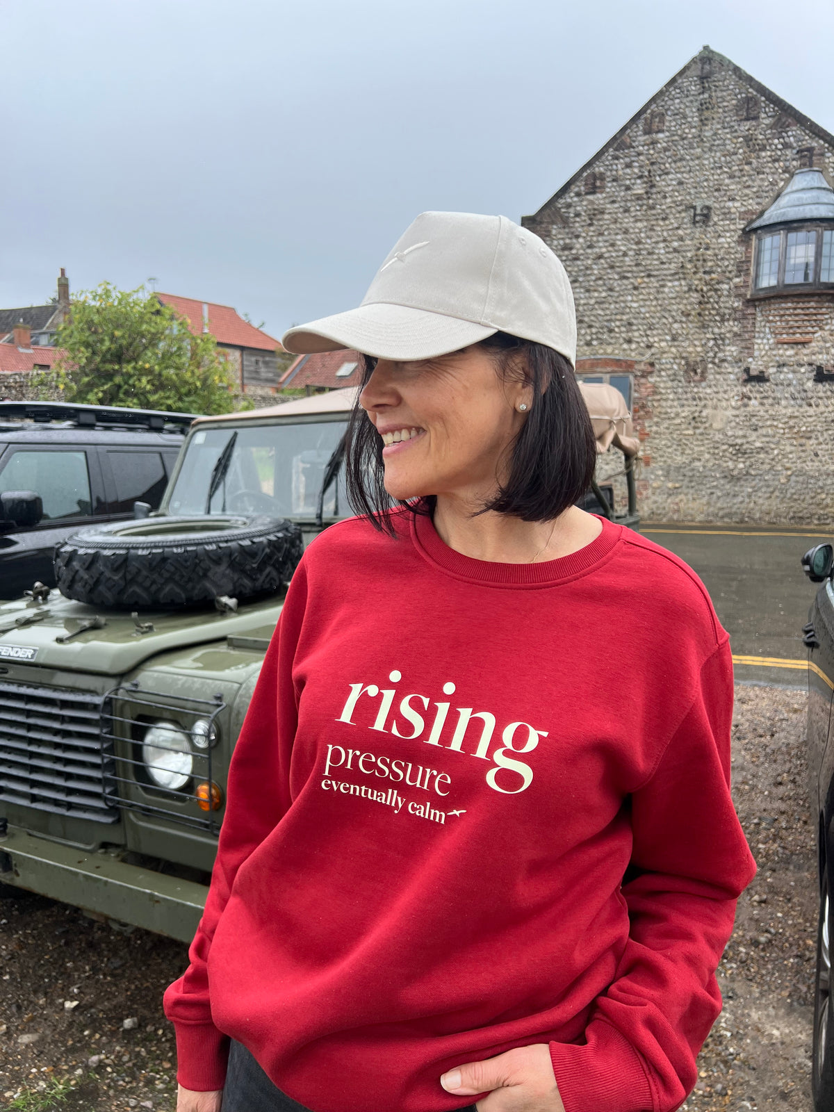 Shipping Forecast Rising Sweat Marine Red