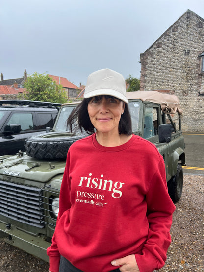Shipping Forecast Rising Sweat Marine Red
