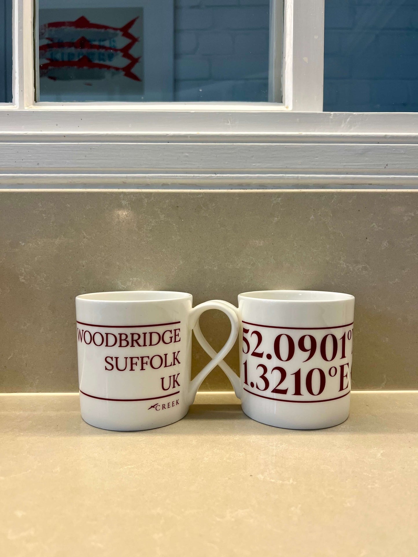 Woodbridge – Latitude & Longitude Fine Bone China Mug