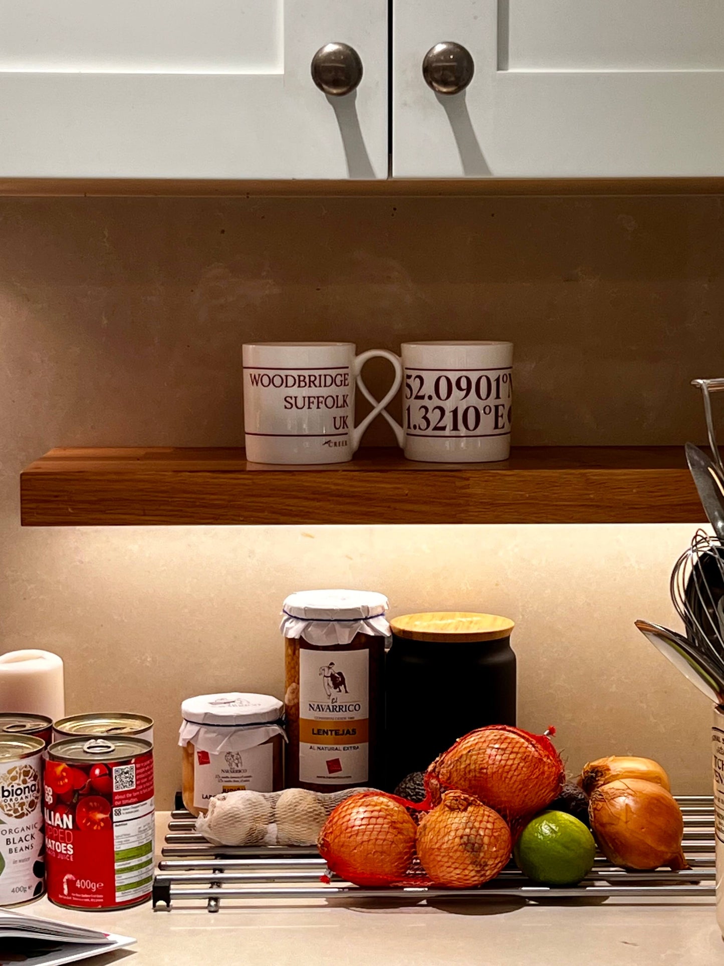 Woodbridge – Latitude & Longitude Fine Bone China Mug