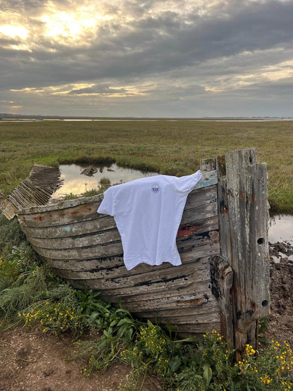 Blakeney Boating Association – T-shirt Organic Cotton - White