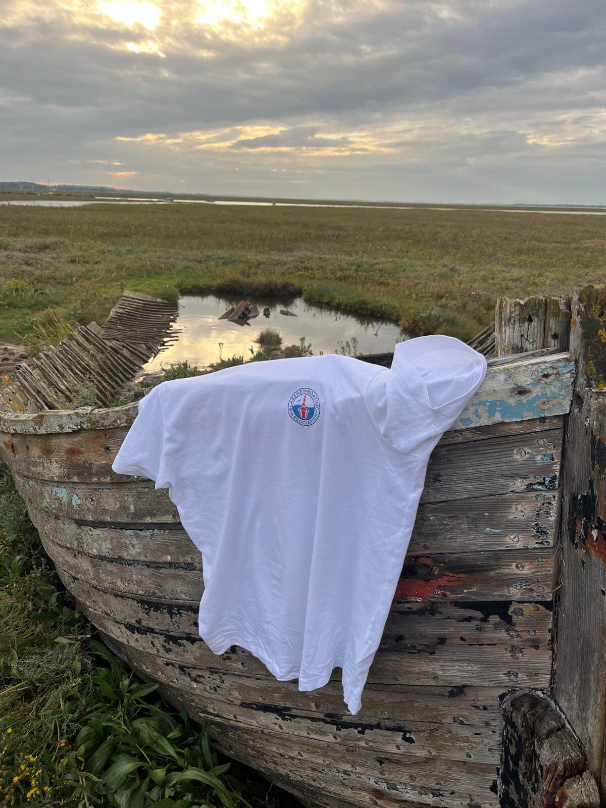 Blakeney Boating Association – T-shirt Organic Cotton - White