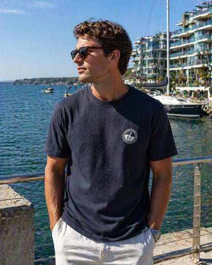 Blakeney Boating Association - T-shirt Organic Cotton - Nautical Navy