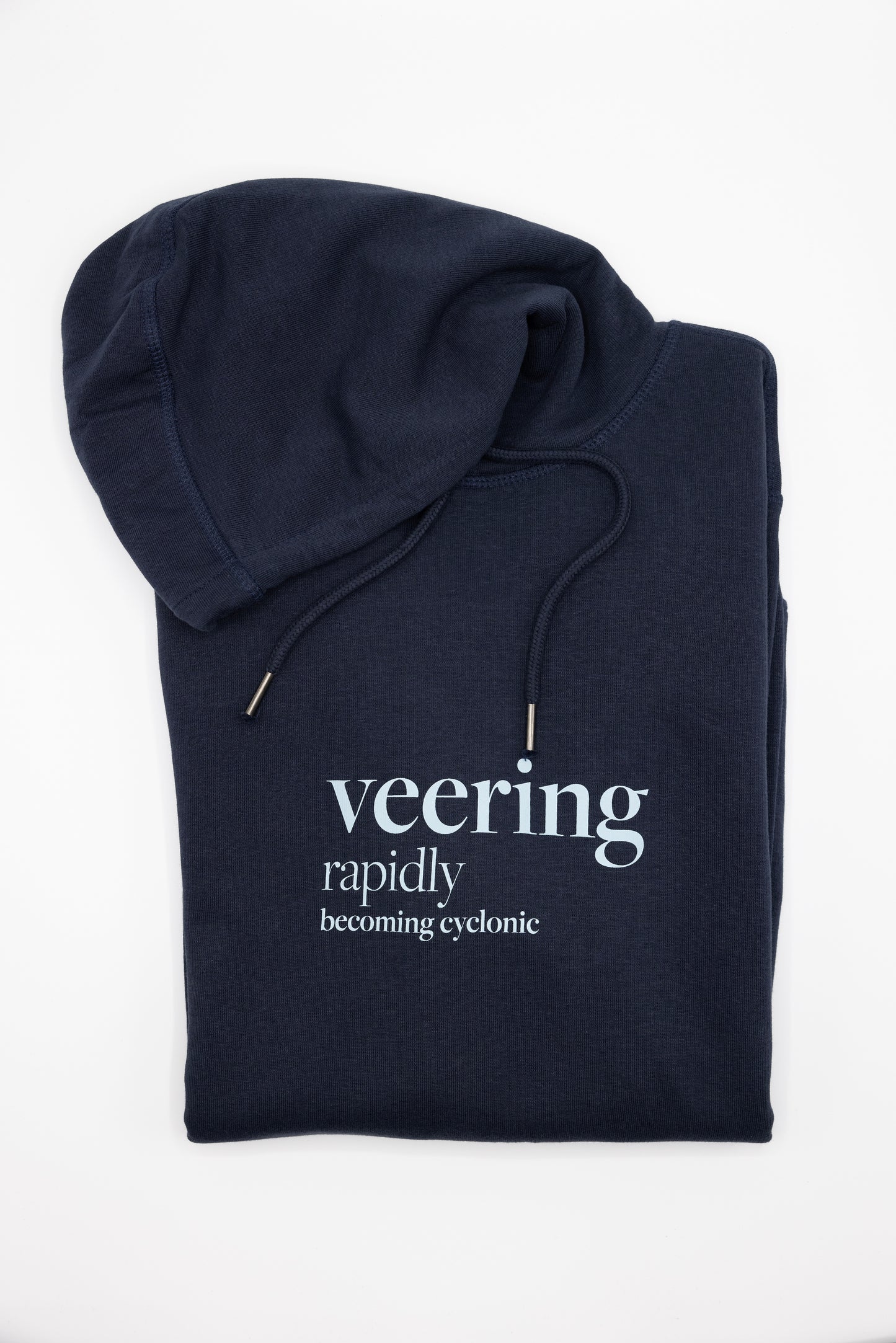 Creek - Shipping Forecast Veering Hoodie - Navy