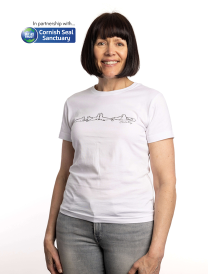 Inky Seals T-Shirt Organic Cotton