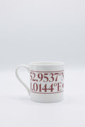 Blakeney - Latitude & Longitude – Bone China Mug