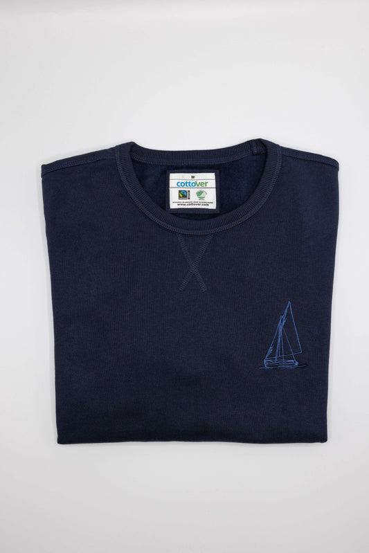 Single Sailboat Sweatshirt