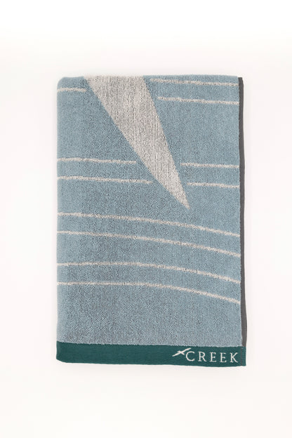 Creek Bird Cotton Beach Towel – Jacquard Woven Towel