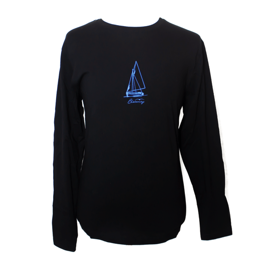 Creek - Men’s Signature Sail Boat Long Sleeve T-shirt