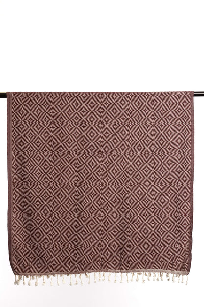 Cotton Hammam Throw – Marine Red