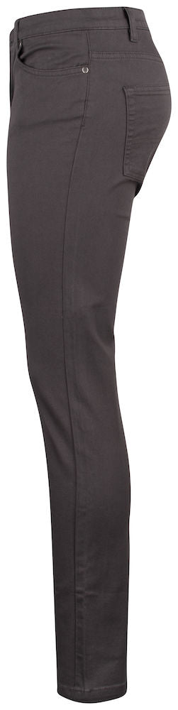 Ladies Five Pocket Stretch Trousers