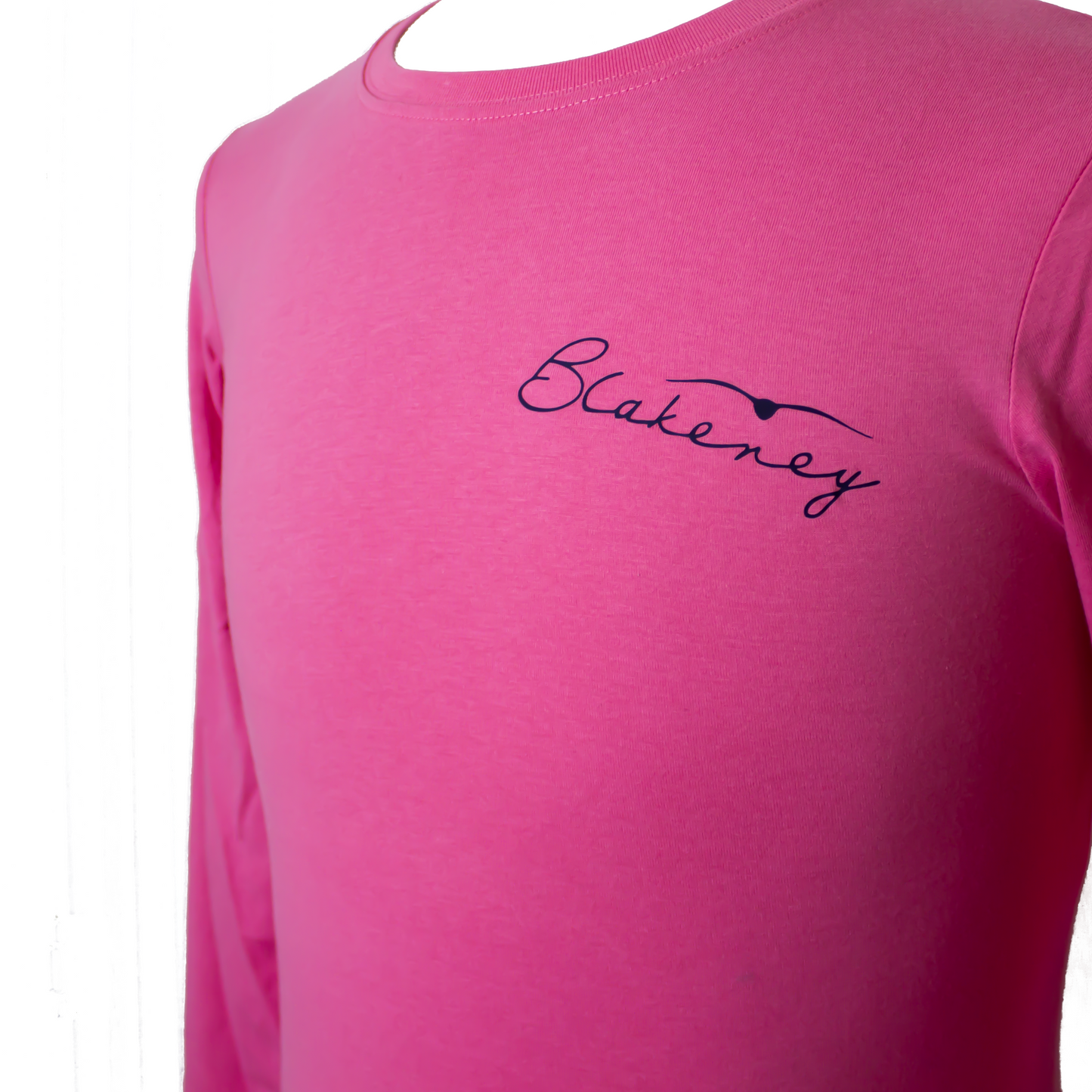 Ladies Pink Blakeney Bird Long Sleeved T-shirt