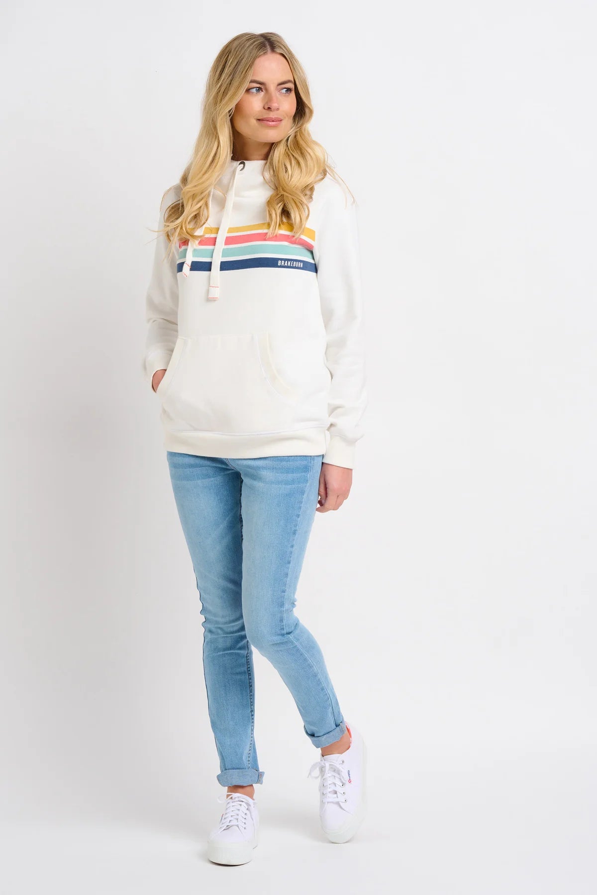 Brakeburn - Elise Stripe Hoodie