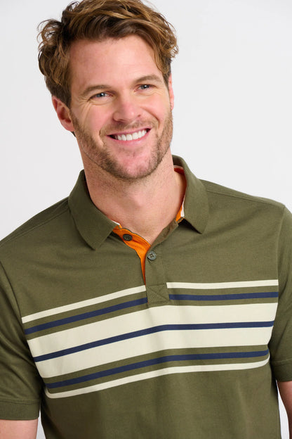 Brakeburn - Chest Stripe Polo