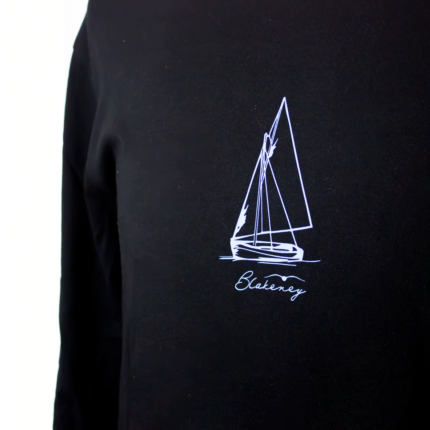 Single Sail Boat Long Sleeved T-shirt
